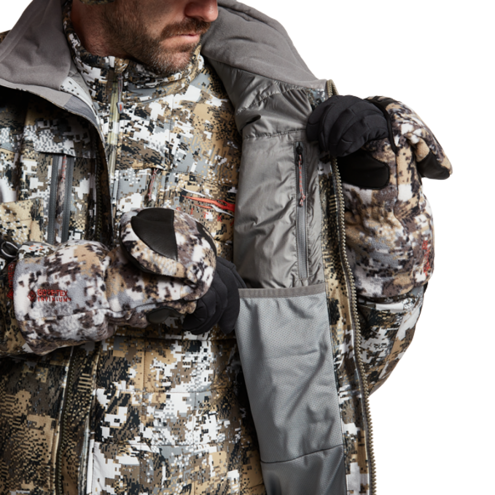 Geaca Sitka Incinerator Aerolite, camuflaj Optifade Elevated II Geaca